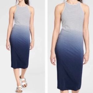 Athleta Sun-kissed Ombre / Dip-Dye Maxi Dress | Size XS